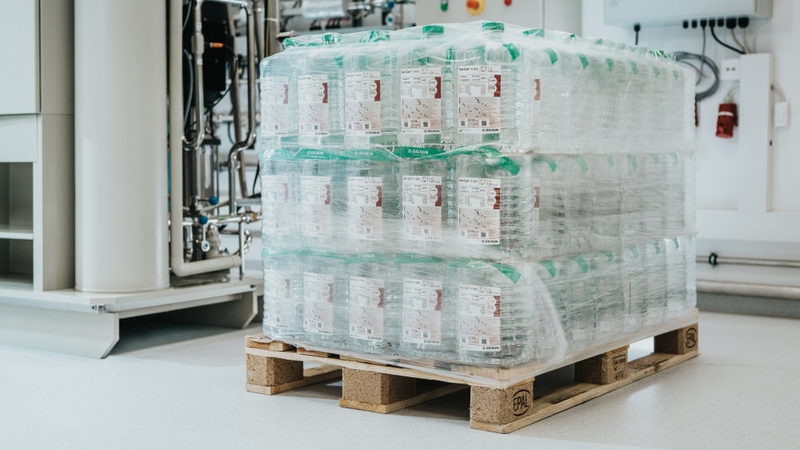 Techsolve Canister Sol-Can®: Improved Canister for Acid Concentrate - B. Braun