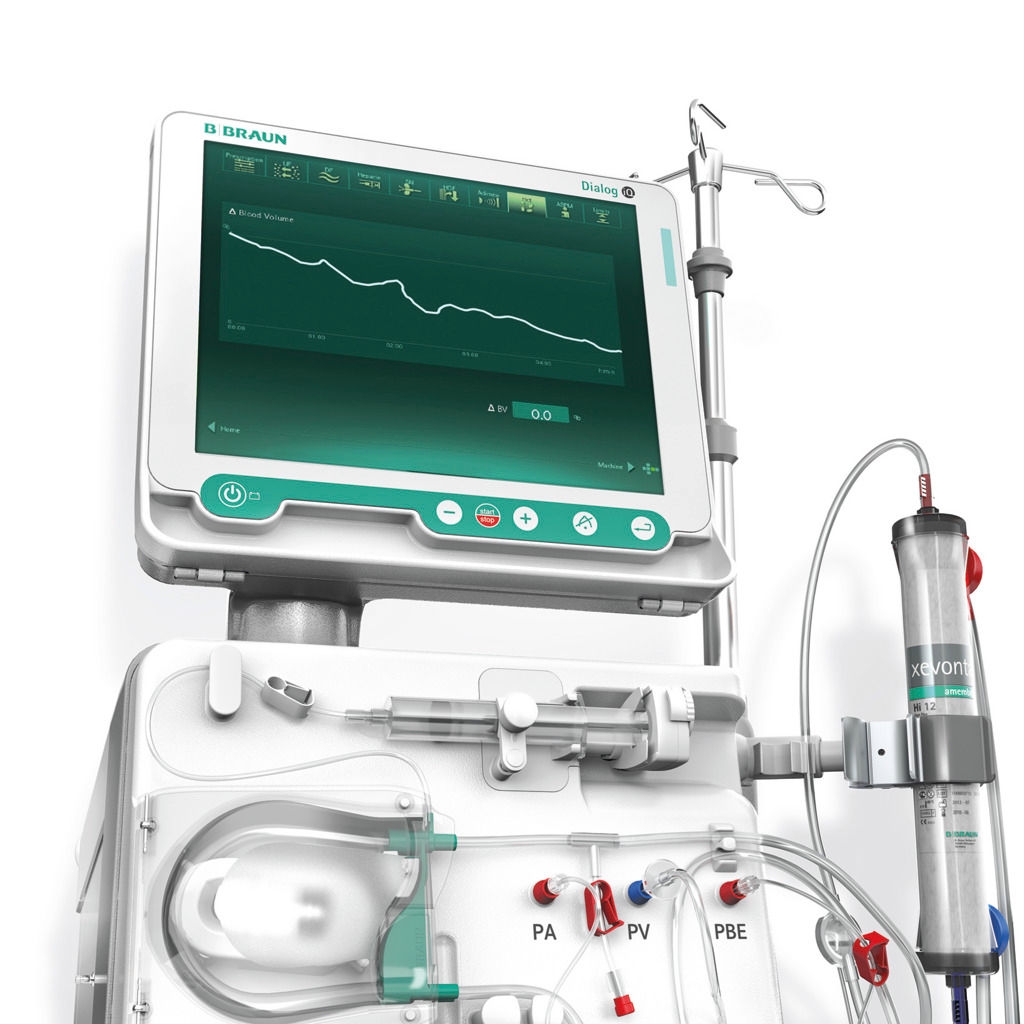 2016: Dialog iQ®, Hemodialysis system with various configuration and intelligent options.
