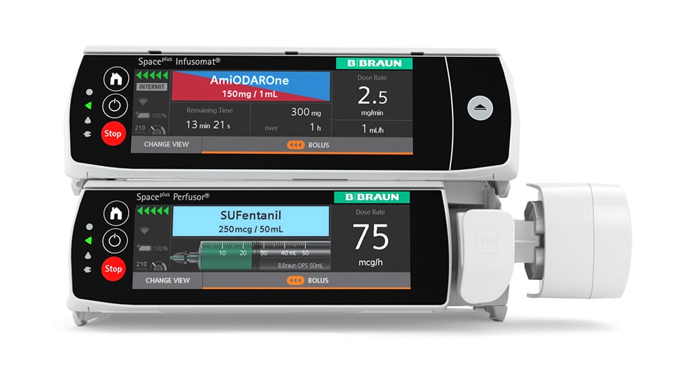 Automated Infusion Pumps - Spaceplus@ - B. Braun